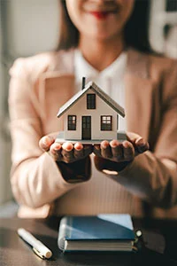 Ingatlanpiaci értékbecslést bemutató hangulatkép