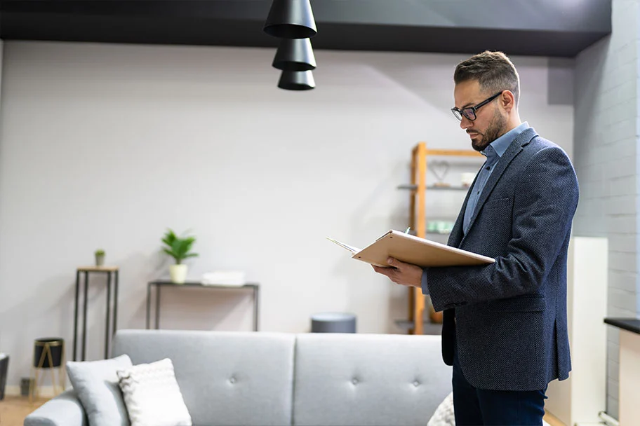 értékbecslés szakértő munka közben